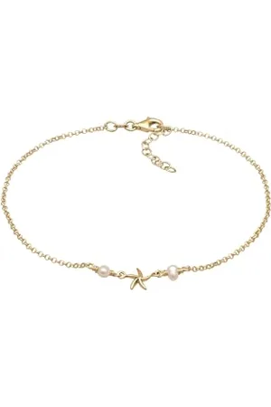Elli Cavigliera Seestern Perle Maritim Beach 925 Silber