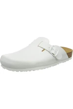 LICO Bioline Clog, Pantofole Unisex Adulto, (White), 38 EU