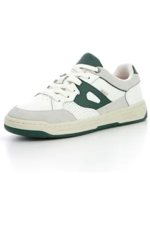 Kickers Kikuak Jr, Scarpe da Ginnastica, Bianco/Verde, 39 EU