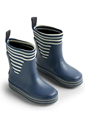 WHEAT Stivali di Gomma con Stampa Mist – Unisex – con Neoprene, Scarpe Impermeabili Bambini, , 27 EU
