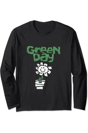 Green Day Flower Pot Maglia a Manica