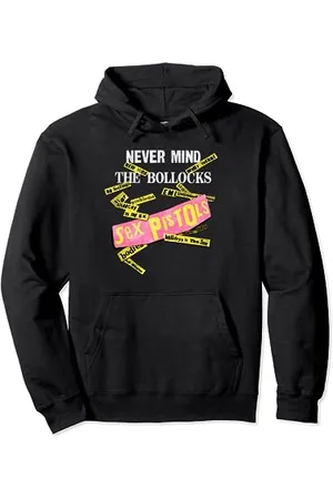 Sex Pistols Ufficiale Never Mind The Bollocks Tabs Felpa con Cappuccio