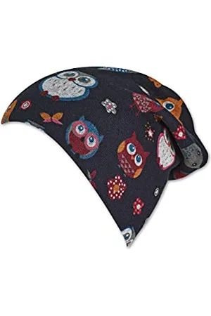Sterntaler Slouch-Beanie Eulen Cappellino, , 51 cm Bimba