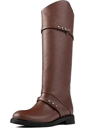 L37 Handmade Shoes Run Away Together, Stivali Alti al Ginocchio Donna, , 38 EU