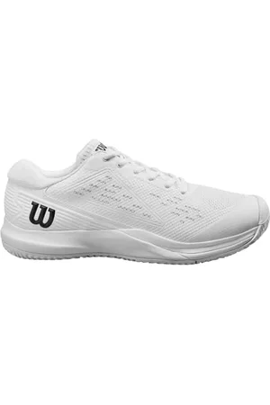 Wilson Rush PRO Ace, Tennis Shoe Uomo, White/White/Black, 41 1/3 EU