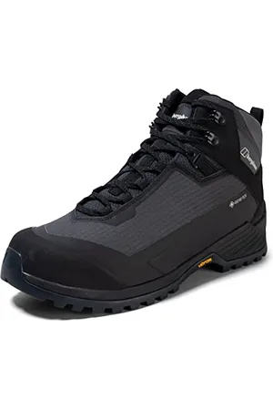 Berghaus Deception Trail Active scarpone in GORE-TEX da Uomo, Nero/Grigioscuro, 36