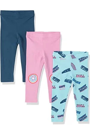 Amazon Disney | Marvel | Star Wars | Frozen | Princess Leggings Bambine e Ragazze, Pacco da 3, , 8 Anni