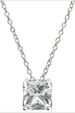 MONTEVERDI MONJ-NL0060 - Collana da donna in sterling 925 rodiato, lunghezza 45 cm, Eine Grösse, sterling, Nessuna pietra preziosa