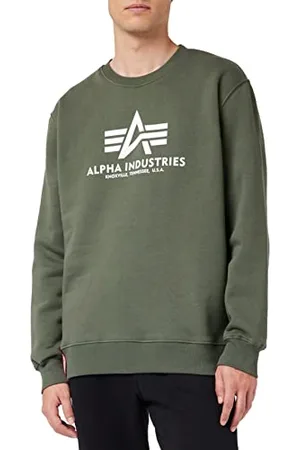 Alpha Industries Basic Sweater Felpa da Uomo Maglione