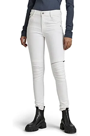 G-Star Donna 1914 3D Skinny Jeans, (white D20111-C267-110), 27W / 30L