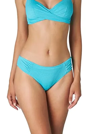 Lovable Bikini Slip con Arricci Plain Lurex Donna, , XXL