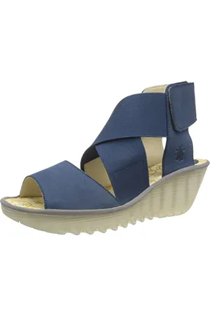 Fly London Yuba385fly, Sandali con Zeppa Donna, , 41 EU