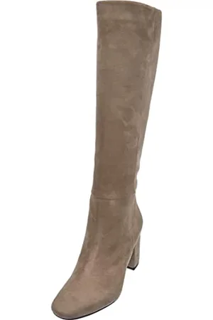 Fred de la Bretoniere Frs1155, FRS1155-Stivale Luxury Scamosciato Donna, Talpa, 37 EU