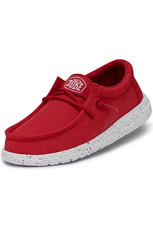 Hey dude Wally Youth Slub Canvas, Moccasin Bambini e ragazzi, , 31 EU