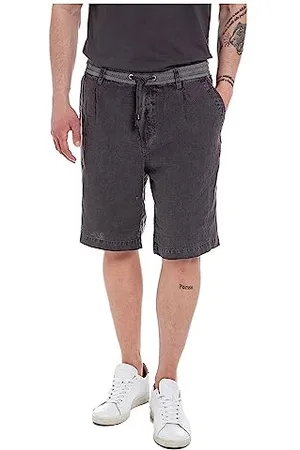 Replay M9928 Pantaloncini, 391 Dark Grey, 33W Uomo