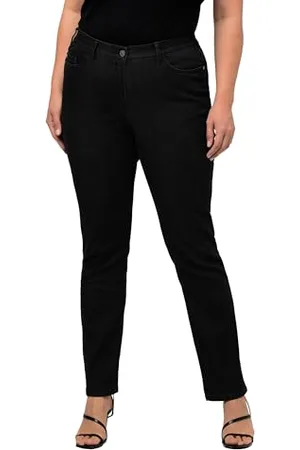 Ulla Popken Straight-Jeans, Jeans Donna, , 53W / 30L