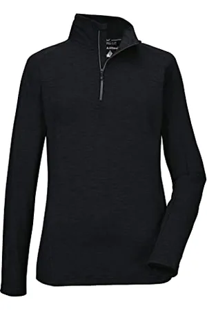 Killtec (KILAH) KSW 3 Wmn LS Shrt Maglia Funzionale con Collo Alto e Zip, , 46 Women