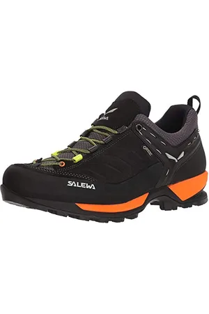 Salewa Ms MTN Trainer GTX, Sneaker Uomo, Black out/Holland, 44 EU