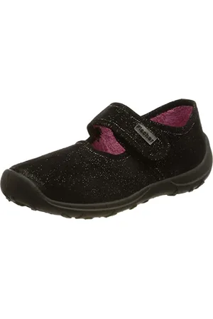 Fischer Fischer Nina, Pantofole a Collo Basso, Nero (Schwarz 222), 35 EU