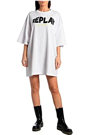 Replay W9120 Vestito Casual, , S Donna