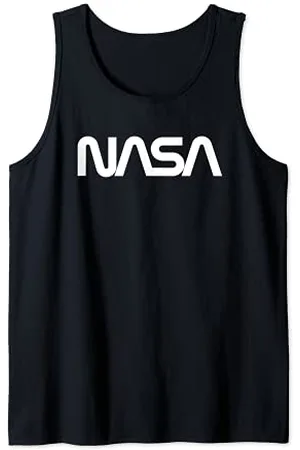 Nasa Worm Logo T-Shirt Donna Uomo Canotta