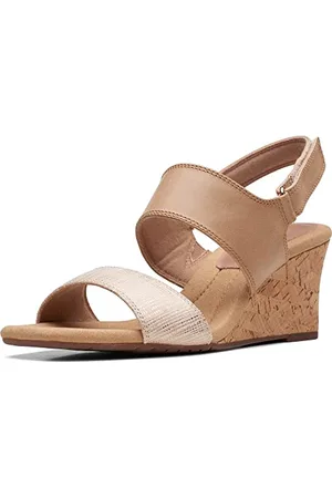 Clarks Kyarra Faye, Sandali con Zeppa Donna, , 41.5 EU