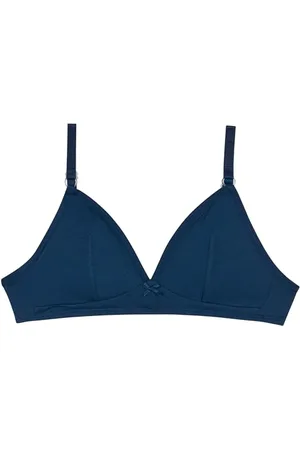 Dim Reggiseno Triangolo Senza Ferretto Bambina x1, Blu Navy, 2A