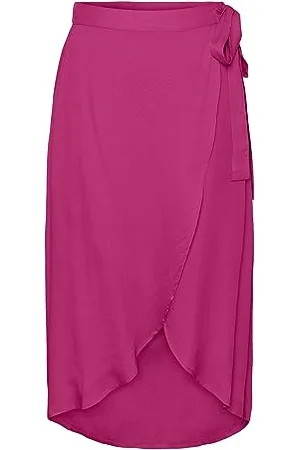 Pieces® Tala Wrap Long Skirt M