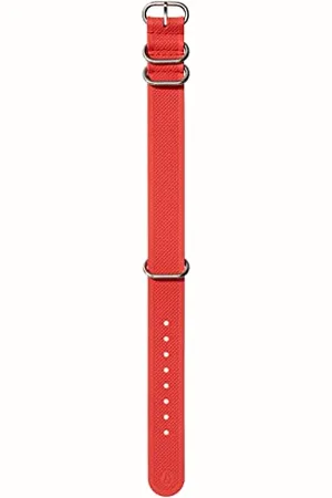 Nixon FKM Rubber NATO BA005-3403-00 Cinturino di ricambio per orologi con 20 mm di distanza in silicone e caucciù colore con fibbia e raccordi in acciaio inox, BA005-3403-00, , 20mm
