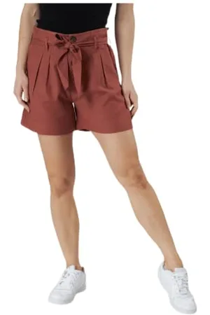 ONLY Onlviva Life HW Belt Shorts Pnt Noos Pantaloncini, (Apple Butter), 36 EU Donna