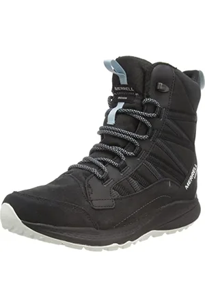 Merrell BRAVADA EDGE 2 THERMO MID WP, Stivali da Escursionismo Donna, BLACK/ARONA, 39 EU