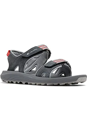 Columbia Trailstorm Hiker 2 Strap Sandali Da Trekking da Donna, Grigio (Graphite x Red Hibiscus), 39 EU