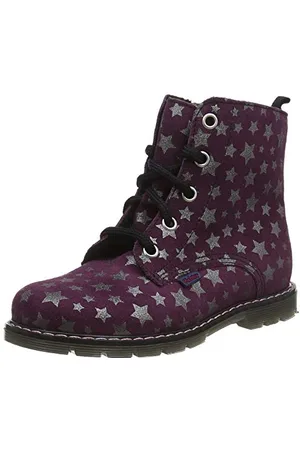 Richter Kinderschuhe Teck, Stivali Combat Bambina, Viola (Blackberry 7500), 24 EU
