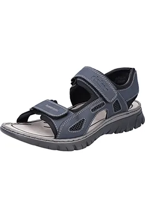 Rieker 26761-14, Sandali a Punta Chiusa Uomo, Blau (Navy/Schwarz/Schwarz 14), 42 EU