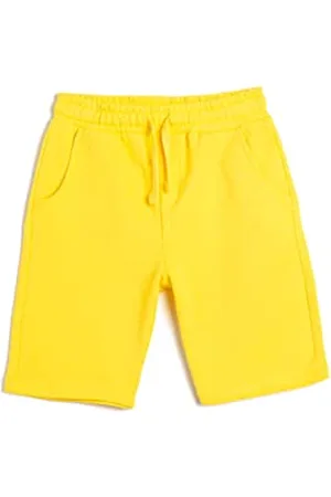 Koton Basic Shorts Drawstring Pocket Detail Cotton, Pantaloncini Ragazzi, (153)