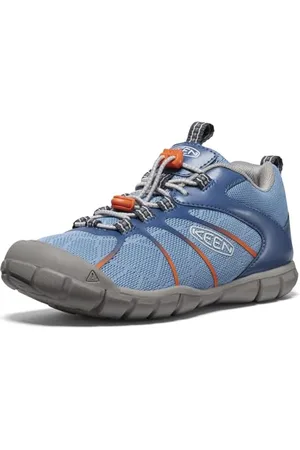 Keen Chandler 2 CNX, Scarpe da Ginnastica, Vintage Indigo/Safety Orange, 24 EU