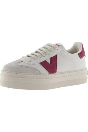 victoria Sneaker Barcelona Ciclista Effetto Pelle & Piattaforma & Punta in Crosta di Pelle 1092169 per Donna 41