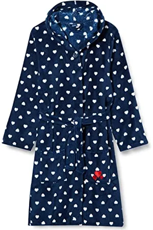 Playshoes Accappatoio in pile per bambini, Vestaglia Unisex - Bambini e ragazzi, , 110/116