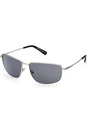 BMW BMW M Motorsport BS0027 Occhiali da Sole Uomo, Occhiali da Sole Unisex Sottili e Leggeri, Forma Lente Rettangolare, Lenti Polarizzate Fumo
