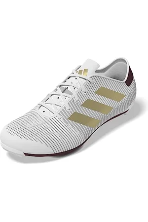 adidas The Road Shoe 2.0, Shoes-Low (Non Football) Unisex-Adulto, Ftwr White/Matte Gold/Shadow Red, 36 2/3 EU