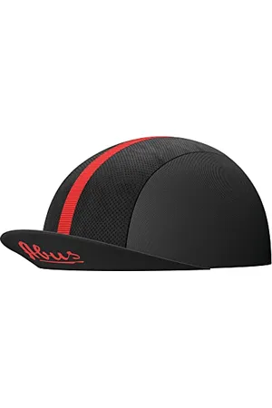 Abus Race Cap - cappellino da ciclista alla moda con fascia antisudore - protezione sole, insetti e sudore - adatto sotto il casco per bici da corsa - per uomo/donna - noir, taglia S