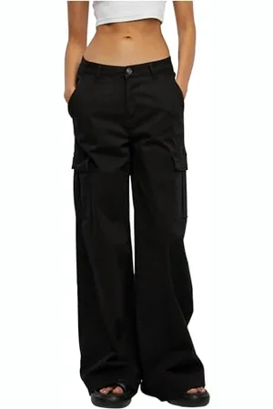 Urban classics Tb3626-ladies High Waist Cargo Jogging Pants Pantaloni, , XXXL Donna