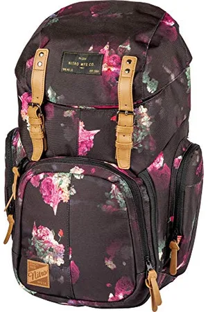Nitro Weekender, zaino per tutti i giorni con scomparto imbottito per laptop, zaino per la scuola, zaino da trekking con scomparto umido, , 42 L, Casual
