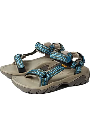 Teva W Terra Fi 5 Universal, Sandalo Sportivo Donna, Foggy Mountain Blue/Green, 56 EU