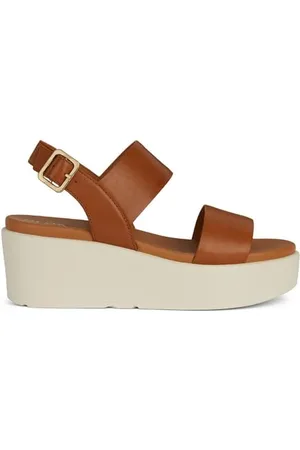 Geox D Xand 2.2s A, Sandali con Zeppa Donna, , 36 EU