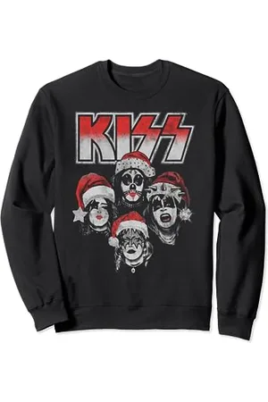 Kiss BACIO - Detroit Rock Santa Felpa