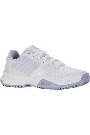 K-Swiss Performance Court Express HB, Scarpe da Tennis Donna, White/Heather/Peach Fuzz, 39.5 EU