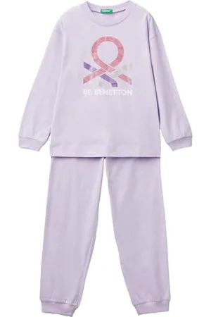 Benetton Pig(Maglia+Pant) 30960P06Q Pigiamino per Bambino e Neonato, , S