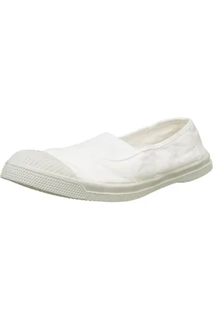Bensimon Tennis Elastique Femme, Scarpe da Ginnastica Basse Donna, Bianco (Blanc), 37 EU