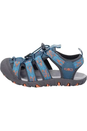 CMP KIDS SAHIPH HIKING SANDAL, Sandalo Sportivo Unisex - Bambini e ragazzi, Deep Lake-Antracite, 37 EU